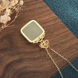 Vintage Hotan Jade Pendant Necklace Women Gift Jewelry