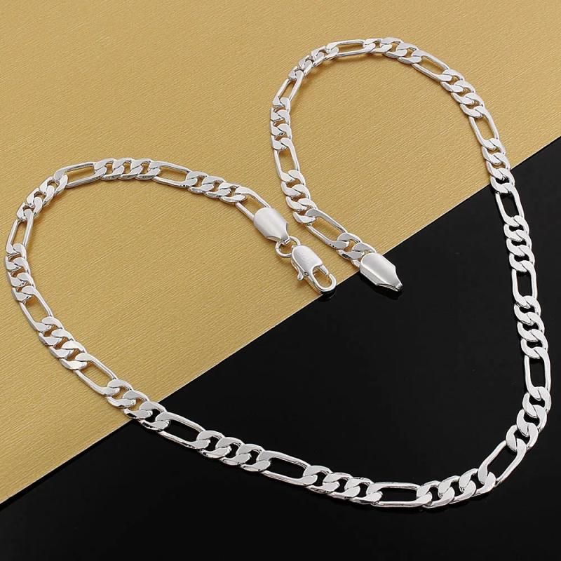 Men's 925 Sterling Silver Choker Necklace Statement Jewelry