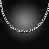 Men's 925 Sterling Silver Choker Necklace Statement Jewelry