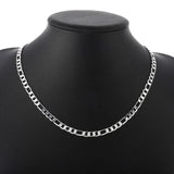 Men's 925 Sterling Silver Choker Necklace Statement Jewelry