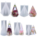 Conical Resin Mould Pyramid Silicone for DIY Jewelry Ring Display