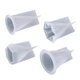 Conical Resin Mould Pyramid Silicone for DIY Jewelry Ring Display