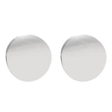 10pcs 20mm Stainless Steel Post Earrings for DIY Jewelry Making