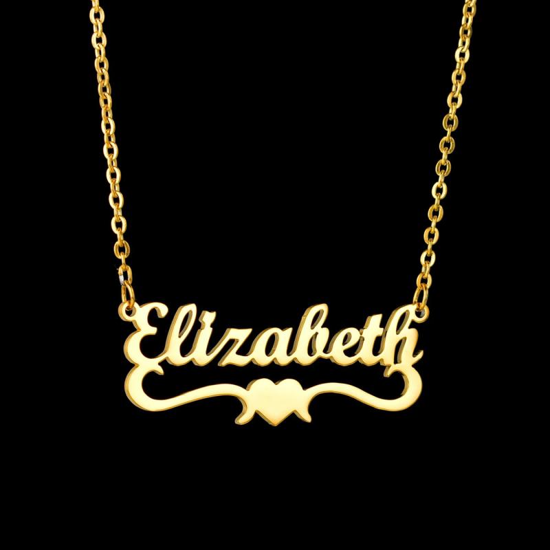 Zircon Pendant Women Necklace Heart Butterfly Chain Choke