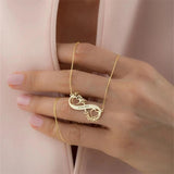 Personalized Stainless Steel Name Layer Necklaces for Women