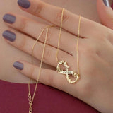 Personalized Stainless Steel Name Layer Necklaces for Women