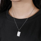 Love Letter Envelope Pendant Necklace Stainless Steel