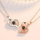 Memory Projection Necklace Chain Long Gift
