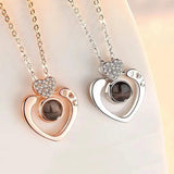 Memory Projection Necklace Chain Long Gift