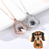 Memory Projection Necklace Chain Long Gift