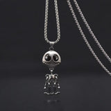 Alien ET Spaceman Titanium Steel Necklace