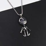 Alien ET Spaceman Titanium Steel Necklace