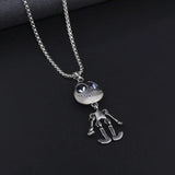 Alien ET Spaceman Titanium Steel Necklace
