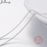 925 Sterling Silver Smooth Cross Necklace Pendant for Women Men