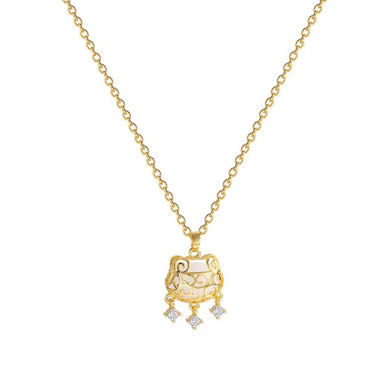 NC719 18KT Pendant Necklace National Style Gift