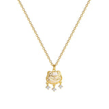 NC719 18KT Pendant Necklace National Style Gift