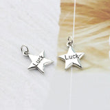 925 Silver Necklace Small Luck Star Pentagram Pendant Charm for Women