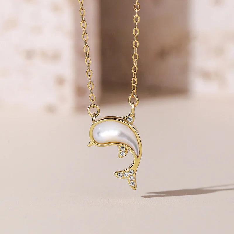 S925 Sterling Silver Key Lock Pendant Necklace Zirconia Clavicle Chain