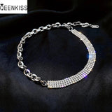Fine Jewelry Woman Zircon Pendant Necklace