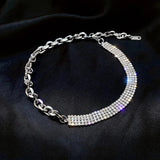 Fine Jewelry Woman Zircon Pendant Necklace