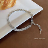Fine Jewelry Woman Zircon Pendant Necklace