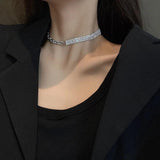 Fine Jewelry Woman Zircon Pendant Necklace