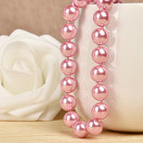 Cherry Confection Beads Pearl Necklace