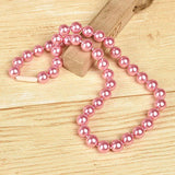 Cherry Confection Beads Pearl Necklace