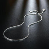 925 Sterling Silver 2MM Box Chain Necklace - 10PCS