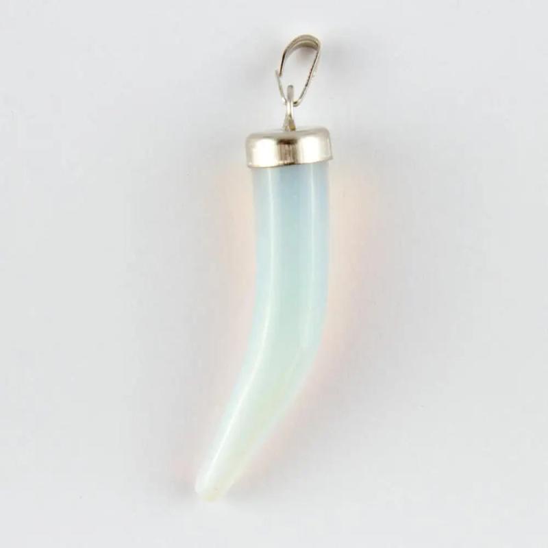 Elephant Female Pearl Stone Pendant