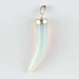 Elephant Female Pearl Stone Pendant