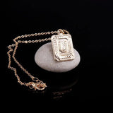 Personalized Metal Letter Necklace