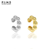 Geometric 100% S925 Silver Ear Cuffs Non Pierced Clip Earrings