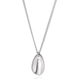 925 Silver Drop Pendant Necklace with Chain