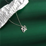 925 Silver 100 Points Score Pendant Necklaces
