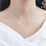 925 Silver 100 Points Score Pendant Necklaces