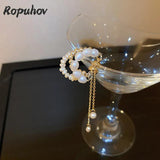 Ropuhov Freshwater Pearl Earrings Bling