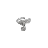 925 Silver Earcuff Cuffs Earring No Piercing Rock Punk Jewelry Gift