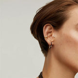 925 Silver Earcuff Cuffs Earring No Piercing Rock Punk Jewelry Gift