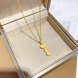 Vintage RUYI 24KT Necklace Hot Woman Girl Bride Mother Birthday Wedding Gift