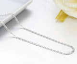 925 Silver Snake Chain Necklace 18in Jewelry for Women Girls