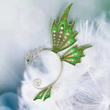 Dragon Wings Ear Cuff Earring Elf Ear Clip Women Punk Fairy
