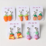 Cartoons Ear Clip For Kids No Piercing Earrings