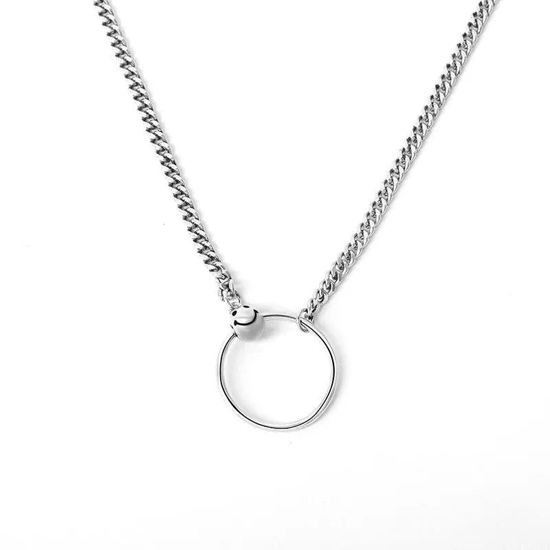 925 Silver Pendant Necklace - QueenKiss NC662 Fine Jewelry