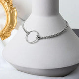 925 Silver Pendant Necklace - QueenKiss NC662 Fine Jewelry