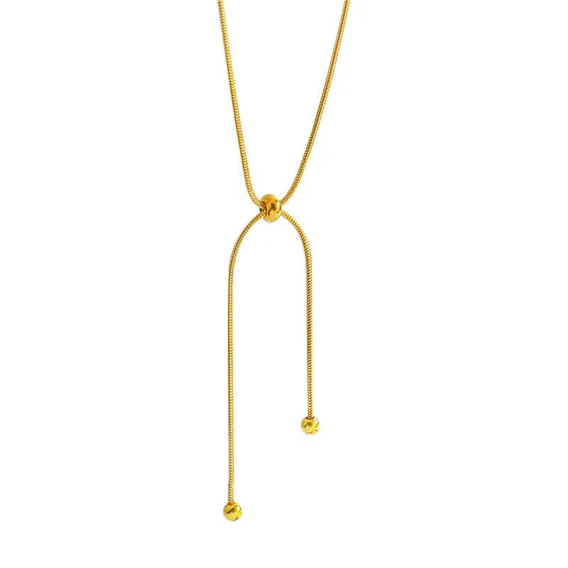 NC753 18KT Snake Chain Necklace