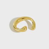 925 Silver 30 Geometric Ear Cuff Piercing Earring