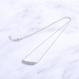 925 Silver 15 CZ Star Necklaces For Women Boho