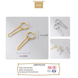 Trustdavis 925 Silver Chain Clip Earrings Ear Cuff Wedding Jewelry