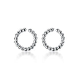 Trusta Minimalist 925 Silver Twist Clip On Earrings Without Piercing